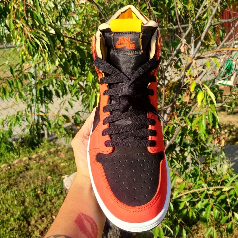 Air Jordan 1 High Zoom Comfort Chile Red Sz 8.5
